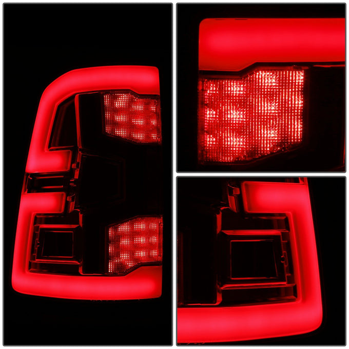 Full LED Light Bar Tail Lights <br>19-24 Ram 1500