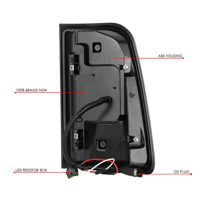 Full LED Light Bar Tail Lights <br>19-24 Ram 1500