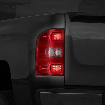Factory Style Tail Lights <br> 07-14 Chevy Silverado/ GMC Sierra 1500 2500 HD 3500 HD