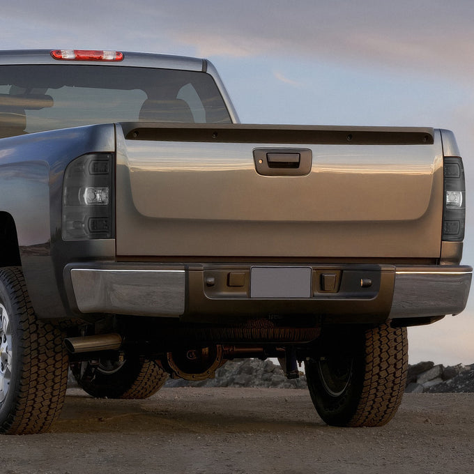 Factory Style Tail Lights (Tinted Lens)<br> 07-14 Chevy Silverado/ GMC Sierra 1500 2500 HD 3500 HD