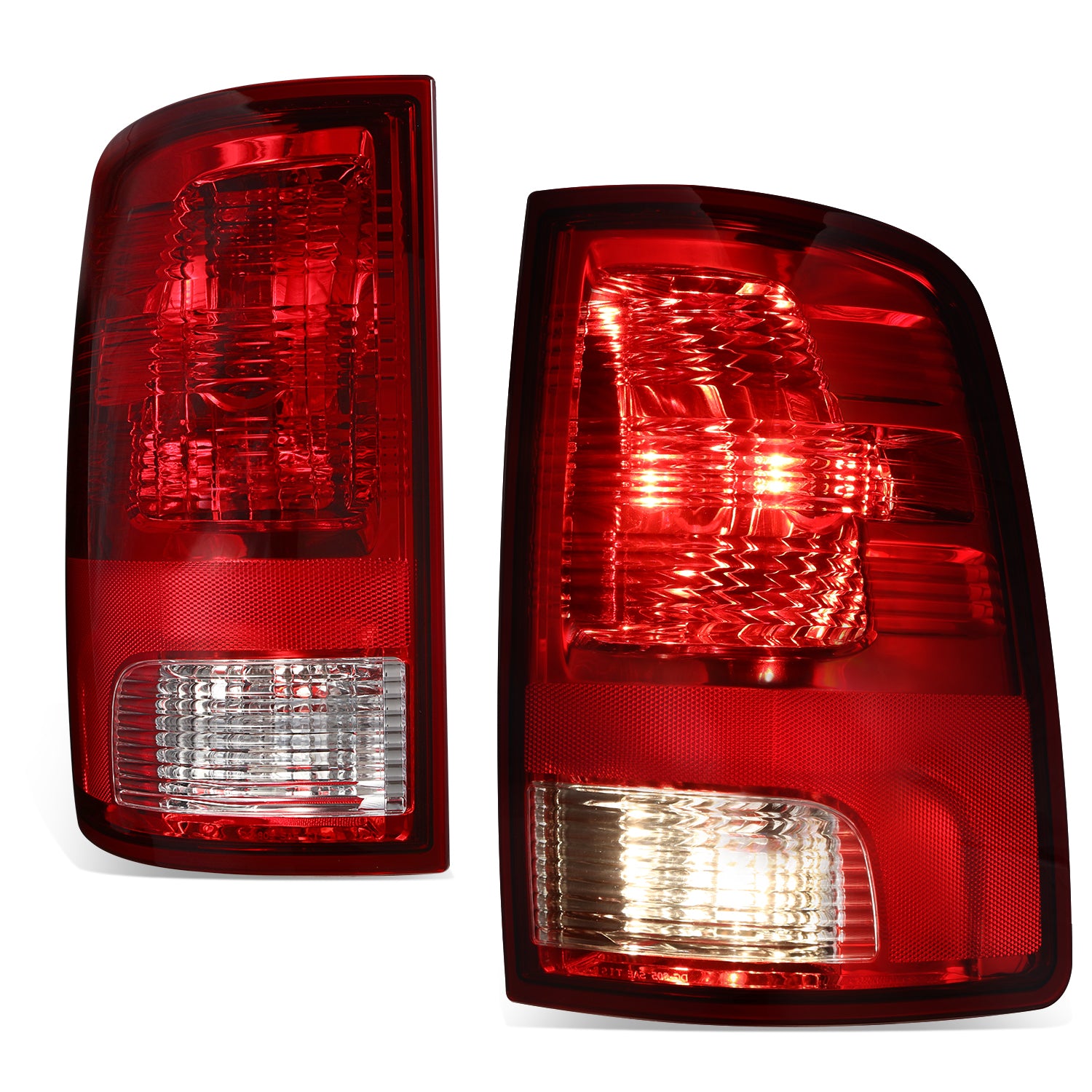 Tail Lights (Chrome) <br>09-10 Dodge Ram, 11-22 Ram 1500-3500