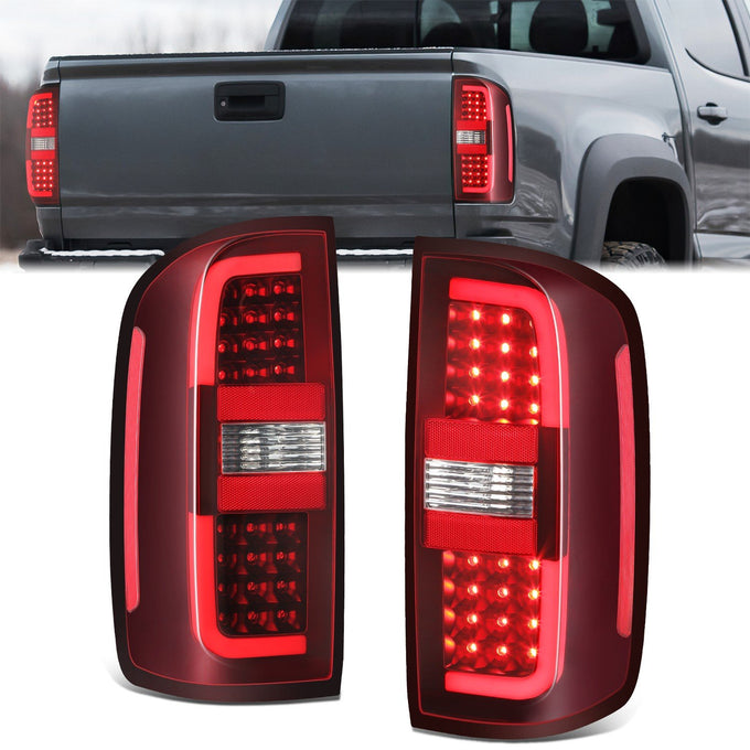 3D Light Bar LED Tail Light Assembly <br> 15-22 Chevrolet Colorado