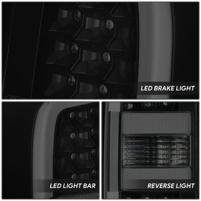 3D Light Bar LED Tail Light Assembly <br> 15-22 Chevrolet Colorado