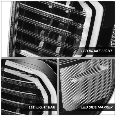 Factory Style LED Tail Lights <br> 14-21 Toyota Tundra
