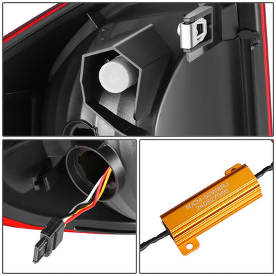 Factory Style LED Tail Lights <br> 14-21 Toyota Tundra