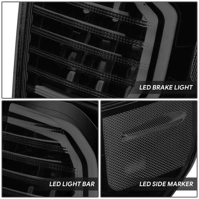 Factory Style LED Tail Lights <br> 14-21 Toyota Tundra