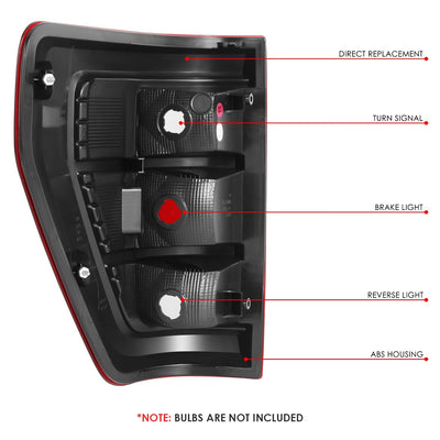 Factory Style Brake Halogen Taillight (Right) <br> 21-23 Ford F-150