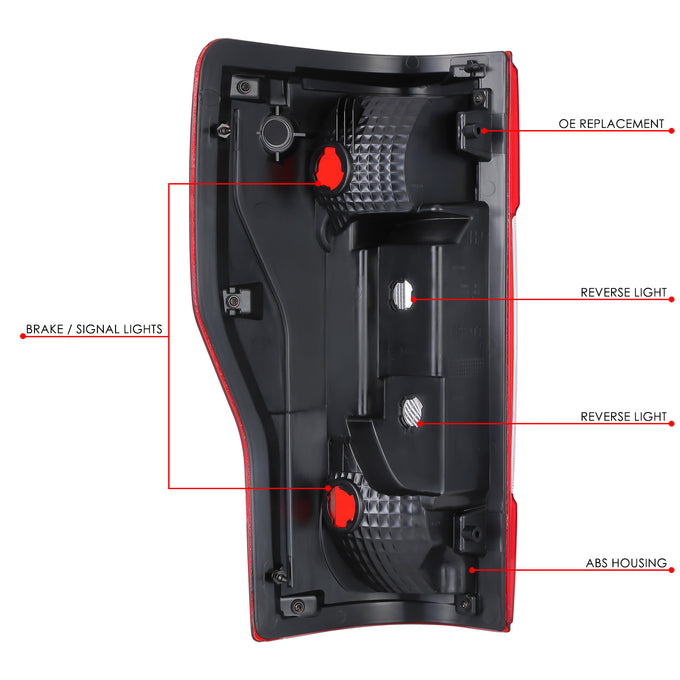 Factory Style Tail Lights (Right)<br> 20-22 Ford F-250 F-350 F-450 Super Duty