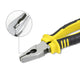 46 Pieces Household Hand Tool Kit with Toolbox (Yellow)