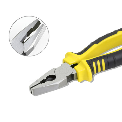 46 Pieces Household Hand Tool Kit with Toolbox (Yellow)