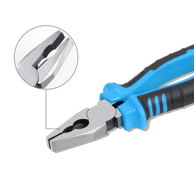 46 Pieces Household Hand Tool Kit with Toolbox (Blue)