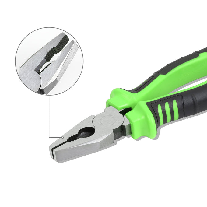 46 Pieces Household Hand Tool Kit with Toolbox (Green)