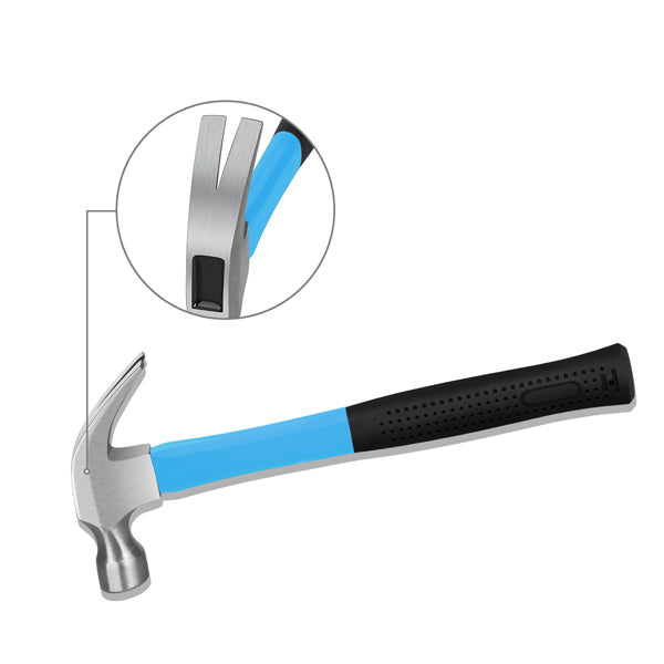 27 Pieces Household Hand Tool Kit with Toolbox (Blue)