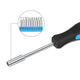 27 Pieces Household Hand Tool Kit with Toolbox (Blue)