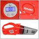 12V 70W Portable Handheld Multi-Function Corded Car Mini Vacuum Cleaner (Red)