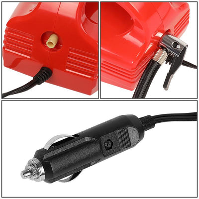 12V 70W Portable Handheld Multi-Function Corded Car Mini Vacuum Cleaner (Red)