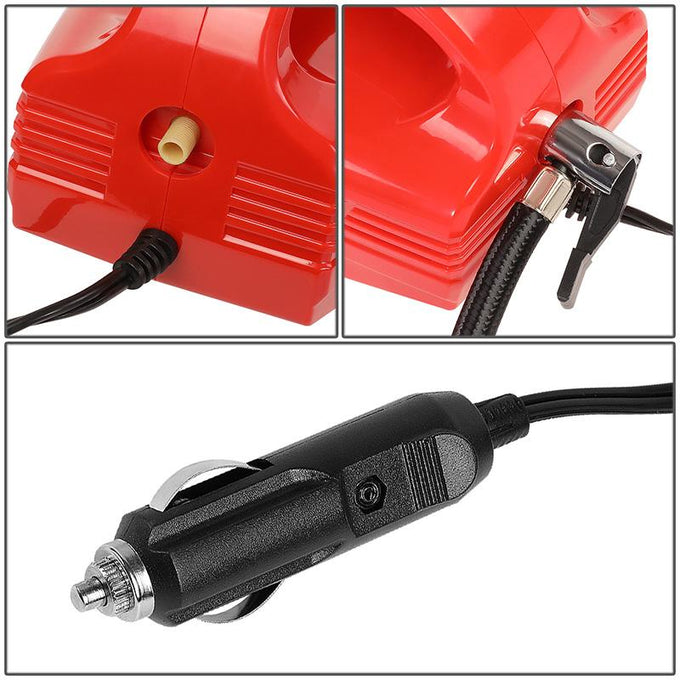 12V 70W Portable Handheld Multi-Function Corded Car Mini Vacuum Cleaner (Red)
