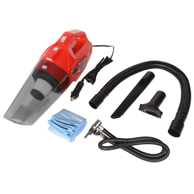 12V 70W Portable Handheld Multi-Function Corded Car Mini Vacuum Cleaner (Red)