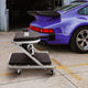 40 in. 2-in-1 Folding Rolling Creeper <br> Overall Dimensions(in.): 40 L X 17.32 W X 4.72 H