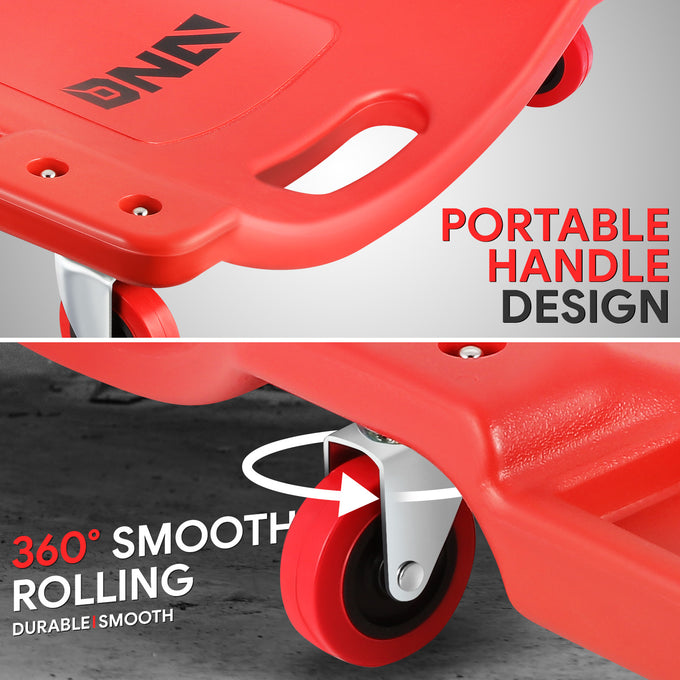 Heavy Duty Low Profile Roller Automotive Creeper - 36 in. L x 17 in. W