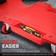 Heavy Duty Low Profile Roller Automotive Creeper - 36 in. L x 17 in. W