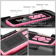 DC-12V 150 PSI Digital Air Compressor/Tire Inflator with LED (Pink)