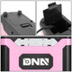 DC-12V 150 PSI Digital Air Compressor/Tire Inflator with LED (Pink)