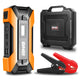 1500 Peak Amp Car Battery Jump Starter with USB Power Bank (Orange)