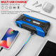 1500 Peak Amp Car Battery Jump Starter with USB Power Bank (White)