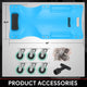 Low Profile Rolling Mechanic Auto Repair Creeper - 40 in. L x 16 7/8 in. W (Blue)
