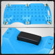 Low Profile Rolling Mechanic Auto Repair Creeper - 40 in. L x 16 7/8 in. W (Blue)