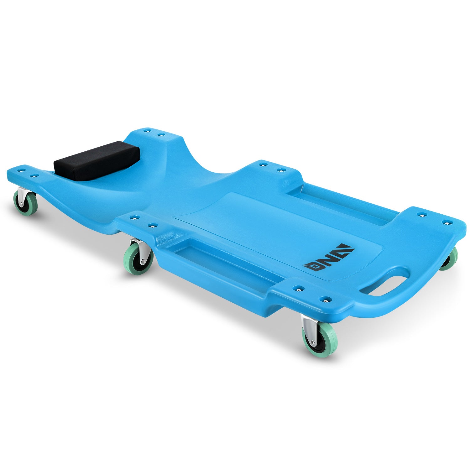 Low Profile Rolling Mechanic Auto Repair Creeper - 40 in. L x 16 7/8 in. W (Blue)