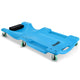 Low Profile Rolling Mechanic Auto Repair Creeper - 40 in. L x 16 7/8 in. W (Blue)