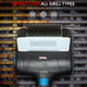 Cordless Power Grill Cleaning Scrub Brush <BR> w/Type-C Cable
