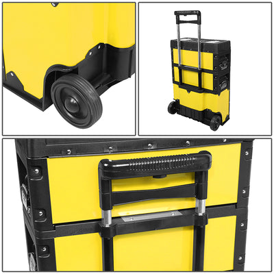 3-Tier Modular Rolling Tool Box<br>Overall Dimension: 19.5 in. W X 28.5 in. H X 12 in. D