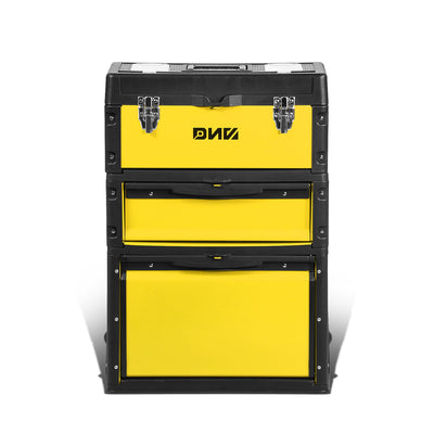 3-Tier Modular Rolling Tool Box<br>Overall Dimension: 19.5 in. W X 28.5 in. H X 12 in. D