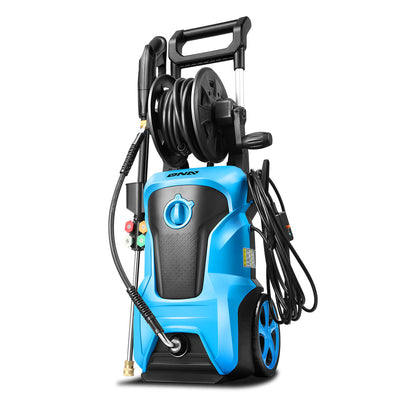 2176 PSI 2.4 GPM Electric Portable High Pressure Power Washer - 1800W (Blue)