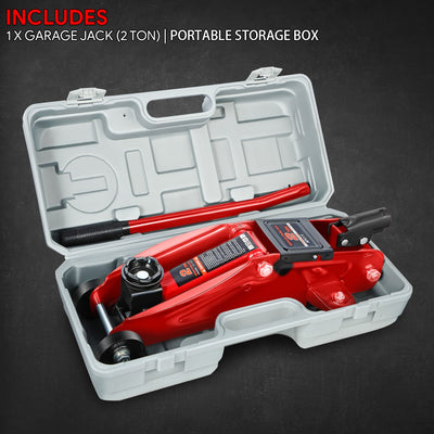 2 Ton Trolley Floor Jack [A Variety Of Color] <br> 16.9in. X 7.4 in. X 16.5 in.