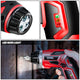 Electric Wireless Cordless Screwdriver w/30Pcs Driver Bits+LED Work Light [A Variety of Color Options]