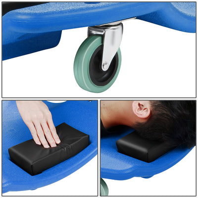 Heavy Duty Low Profile Roller Automotive Creeper - 46.8 in. L x 23.6 in. W [A Variety of Color Options]
