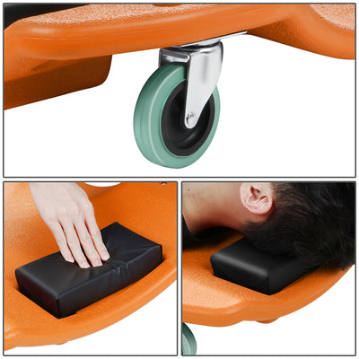 Heavy Duty Low Profile Roller Automotive Creeper - 46.8 in. L x 23.6 in. W [A Variety of Color Options]