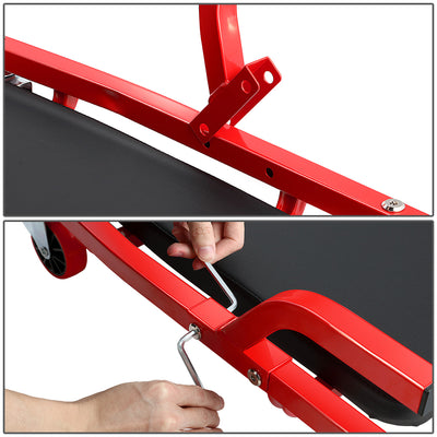 2 IN 1 3-Level Adjustable Roller Automotive Creeper - 42.52 in. x 18.11 in. x 8.15 in. [A Variety of Color Options]