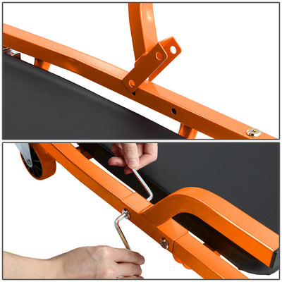 2 IN 1 3-Level Adjustable Roller Automotive Creeper - 42.52 in. x 18.11 in. x 8.15 in. [A Variety of Color Options]