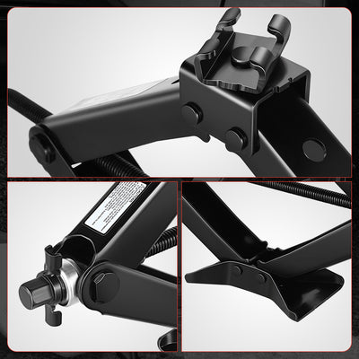 2 Ton Scissor Lift Jack【A Variety of color options] <br> W/ Ratchet Wrench