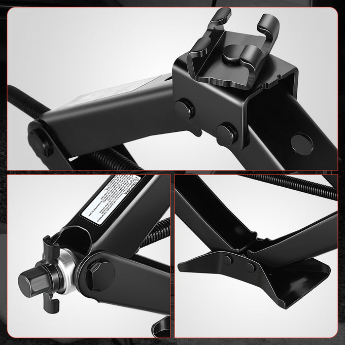 2 Ton Scissor Lift Jack【A Variety of color options] <br> W/ Ratchet Wrench