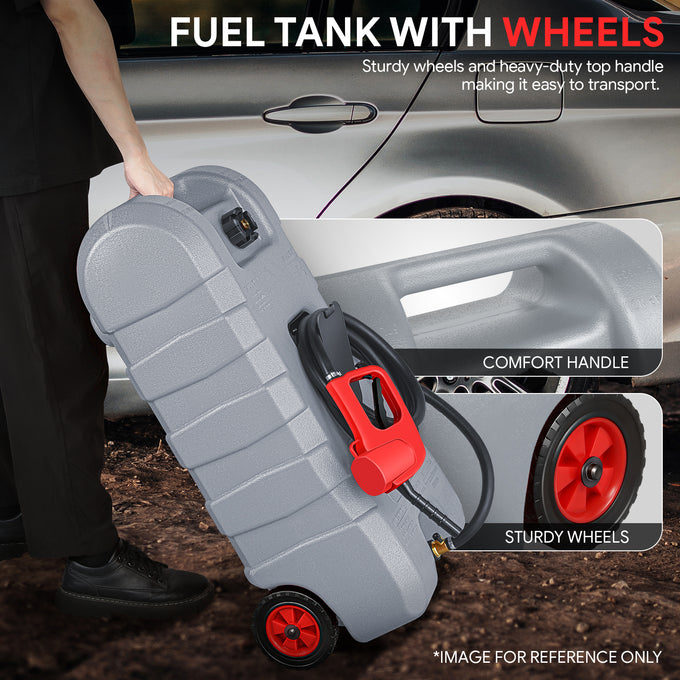 58L Portable Fuel Caddy <br> 2 Gallons per Minute Flow Rate