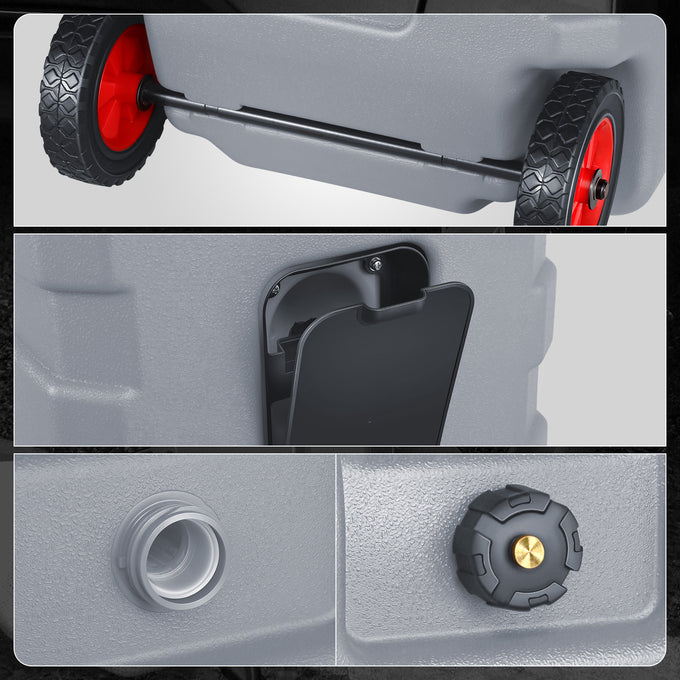 58L Portable Fuel Caddy <br> 2 Gallons per Minute Flow Rate