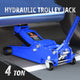 4 Ton Hydraulic Floor Jack <br> 4.5 In. Min. to 20 In. Max. Height