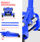 4 Ton Hydraulic Floor Jack <br> 4.5 In. Min. to 20 In. Max. Height