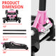 4 Ton Hydraulic Floor Jack <br> 4.5 In. Min. to 20 In. Max. Height